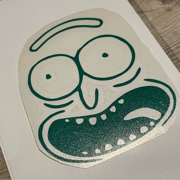 Pickle Rick Vinyl Decal - Picture 2 of 8
